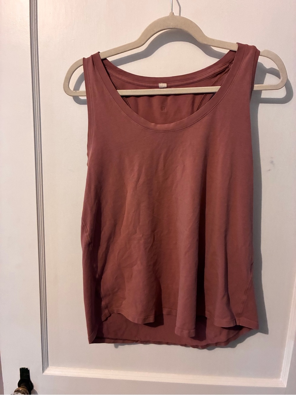 Lululemon Scoop Neck Tank Top in Dusty Rose